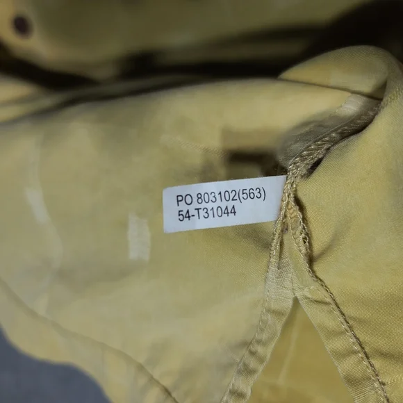 Tommy Bahama Yellow Silk Short Sleeve Shirt XXL - Picture 8 of 8